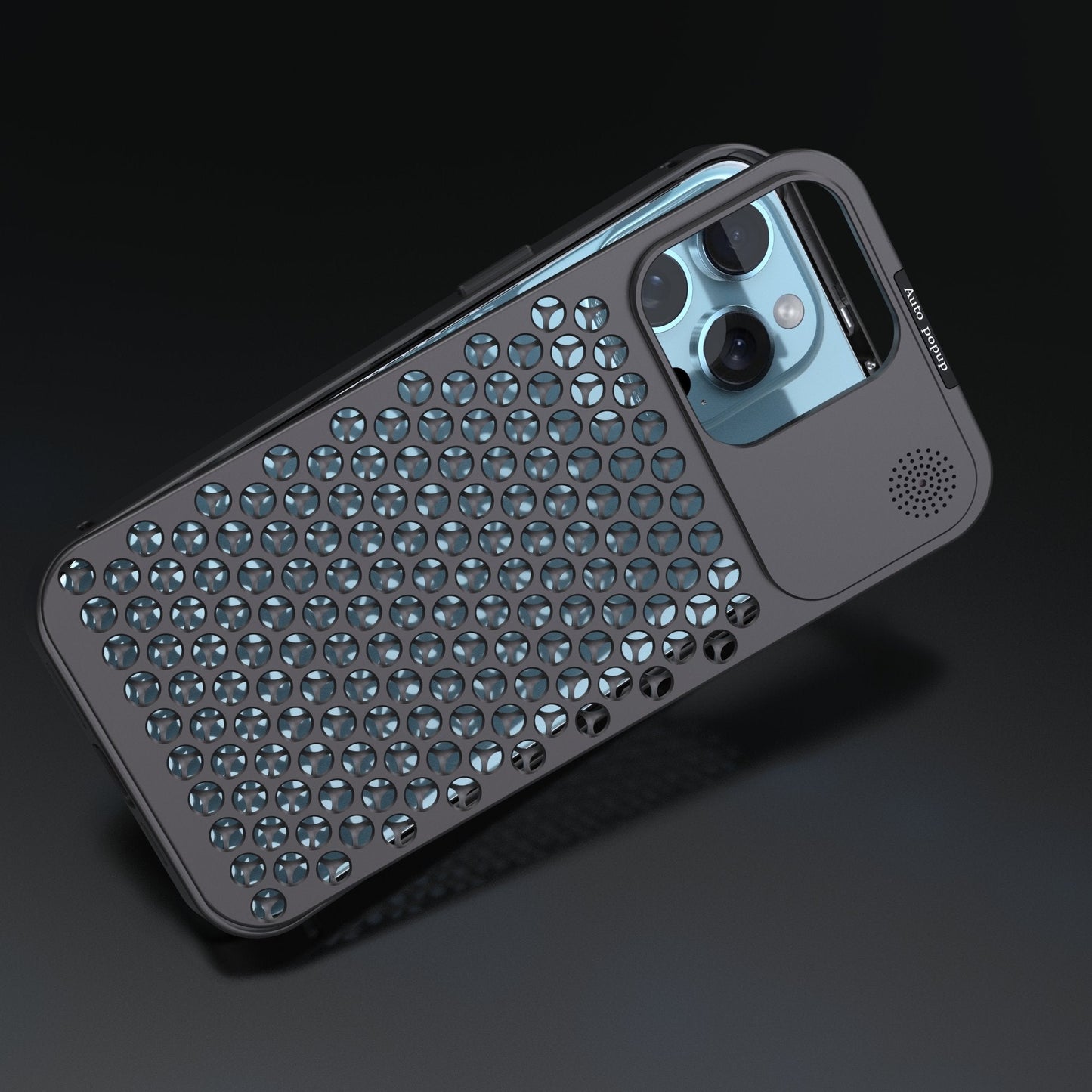 Vazico Metallic Hybrid Case - iPhone 11, 12, 13, 14, 15 Series Cover