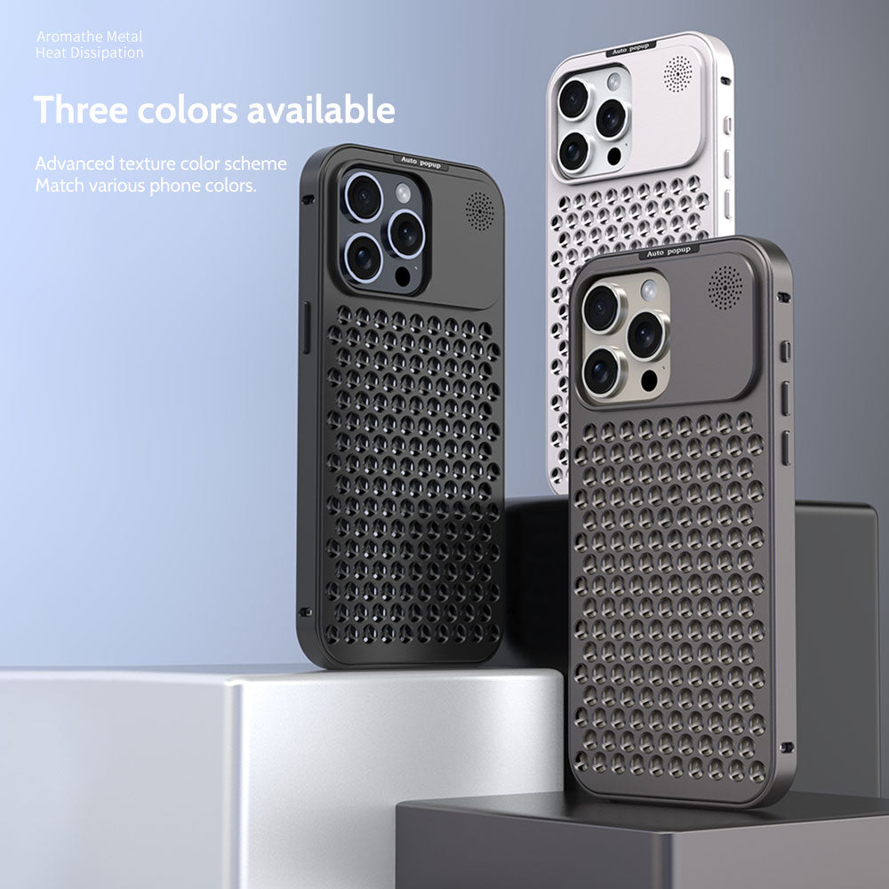 Vazico Metallic Hybrid Case - iPhone 11, 12, 13, 14, 15 Series Cover