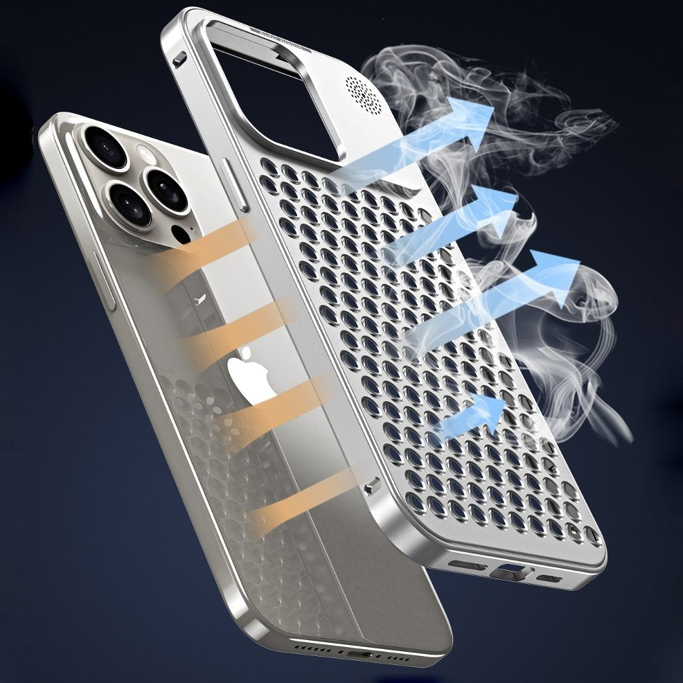 Vazico Metallic Hybrid Case - iPhone 11, 12, 13, 14, 15 Series Cover