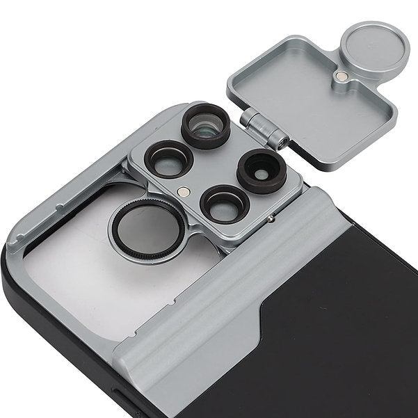 Shetchix Bestoba Phone Case with Multi Camera Lens, 10X Macro 30X Macro Telephoto CPL, Li